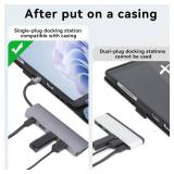 Omnpak Case for Microsoft Surface Pro 7+ (2021)/Surface Pro 7(2019)/Surface Pro 6(2018)/Surface Pro 5(2017)/Surface Pro 4, Adjustable Viewing Angle, Compatible with Type Cover Keyboard