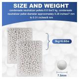 3.3 lbs 7-8mmPellets Condensate Neutralizer for Water Heater Media Filter (1) (2 Pack)
