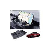 2026 Behind Screen Storage Box Model Y Juniper Model 3 Highland Sunglass Phone Holder Interior Accessories Center Console Dashboard Hidden Key Card Phone Holder Storage Box
