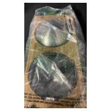 Raised cat Bowls for Indoor Cats by WinTruffles, Elevated cat Bowls, Tilted and Elevated Anti Vomiting Cat Dishes for Food and Water, Set of 2 Stainless Steel Bowl