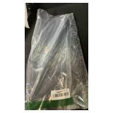 MEXAU 1Pack Spring Tension Curtain Rod 26-39 inch Black Adjustable Spring Rod Extendable Tension Rod For Kitchen, Bathroom, Window, Bookshelf, Closet