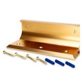 Gagsu Door Barricade Security Lock Door Brace Fits Most Doors Like Standard Doors, French Doors. Home Safety Protection, Double Safety Security Protection - Gold