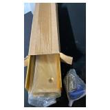 Gagsu Door Barricade Security Lock Door Brace Fits Most Doors Like Standard Doors, French Doors. Home Safety Protection, Double Safety Security Protection - Gold