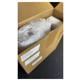 Irenare Unity Candles with Holder for Wedding Ceremony Wedding Decortions Accessories Glass Candle Holder Pillar Candle for Formal Events Church(Silver)