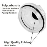 4PCS Oil Bath Dust Caps, K71-704-00,Fits For Dexter 9k-10K 8-415 430 General Duty Axles Built After July 2009, for Dexter 9K 10K 3.5\" Threads Trailer Axle Plastic Cover 21-88 Oil Caps