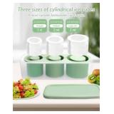 Ice Tray Mold for Stanley Cup, 2025 Tumbler Cup Ice Mold, Silcone Ice Cube Tray with Lid for Tumbler, Easy Fill and Release Ice Maker for Whiskey, Cocktail BPA-Free.30-40 oz