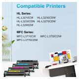 CLYWENSS DR223CL Drum Unit Set 4-Pack Replacement for Brother DR223CL DR223 DR-223CL for MFC-L3710CW L3750CDW L3770CDW HL-L3210CDW L3290CDW L3270CDW Printer (Drum Only, Not Included Toner)