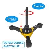 ROFFEE Portable Foldable Tripod Stand for Clarinet and Flute,Sturdy Stand Suitable as the Perfect Accessory for Musicians on the Go