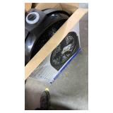 Lasko Floor Cyclone Fan without Remote: 20\" Adjustable Tilt, Wall Mountable, 3 Speeds, Indoor Use, 2000 CFM, Black