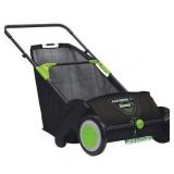 Earthwise 21  Push Lawn Sweeper  2.6 Bushel Collection Bag  LSW70021