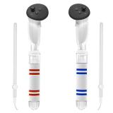 YOGES Gorilla Tag Long Arms Compatible with Meta Quest 3S/ Quest 3/ Oculus Quest 2/ Quest Pro/Rift S Controller, Beat Saber Handle Attachments VR Sticks Dual Extensions Grips for Playing VR Games