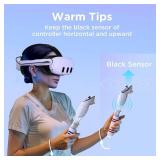 YOGES Gorilla Tag Long Arms Compatible with Meta Quest 3S/ Quest 3/ Oculus Quest 2/ Quest Pro/Rift S Controller, Beat Saber Handle Attachments VR Sticks Dual Extensions Grips for Playing VR Games