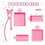 5 PCS Bead Tools Set, Bead Tweezers and Fuse Beads Pegboards for DIY Crafting, Efficient Mini Fuse Beads Organizer with 2.6mm Beadable Tool