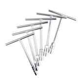 Tusk Compact ATV/MX T-Handle Wrench Set Metric 6, 8, 10, 12, 13, 14mm CR-V Steel Professional