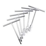 Tusk Compact ATV/MX T-Handle Wrench Set Metric 6, 8, 10, 12, 13, 14mm CR-V Steel Professional