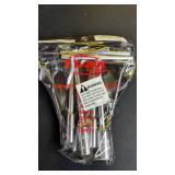 Tusk Compact ATV/MX T-Handle Wrench Set Metric 6, 8, 10, 12, 13, 14mm CR-V Steel Professional