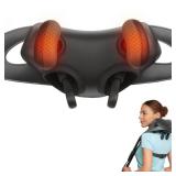 Etekcity FSA Eligible Cordless Neck Massager for Pain Relief Deep Tissue, Shiatsu Shoulder Massager with Heat, Massage Tools for Trapezius, Lymphatic Drainage, Relaxation Therapy, HSA Items, Cadeo