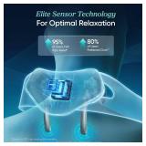 Etekcity FSA Eligible Cordless Neck Massager for Pain Relief Deep Tissue, Shiatsu Shoulder Massager with Heat, Massage Tools for Trapezius, Lymphatic Drainage, Relaxation Therapy, HSA Items, Cadeo