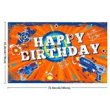 Dart Battle Happy Birthday Backdrop Party Decorations Dart Theme Party Photo Background Birthday Table Decorations for Kids Boys