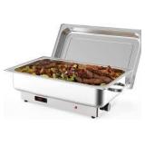 Stainless Steel Electric Chafing Dish with Temperature Control