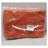 Spooky Season Sweatshirt Women Embroidered Halloween Sweatshirt Ghost Crewneck Fall Sweater Pullover Top Dark Orange Size 2XL