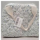 Lunch Bag Cotton Quilted Insulated for Women Cute Floral Lunch Tote Bag Reusable Cooler Bag Large Capacity Leakproof Lunch Box Bag