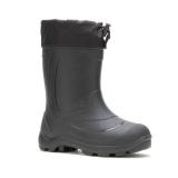 Kamik Snobuster 1 Kids Snow Boots, Waterproof, Thermal Liner & Adjustable Snow Collar, Black - Size 5 Big Kid - Retail:  $70