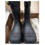 Kamik Snobuster 1 Kids Snow Boots, Waterproof, Thermal Liner & Adjustable Snow Collar, Black - Size 5 Big Kid - Retail:  $70