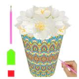 Diamond Art Kits for Adults, DIY Flowerpot Diamond Art, Diamond Painting Kit