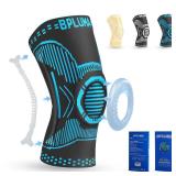 Knee Brace for Men and Women, Compression Sleeve for Torn Meniscus, Arthritis, Joint Pain, Support for Working Out, Running, Weight Lifting, Fitness Size Small