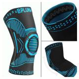 Knee Brace for Men and Women, Compression Sleeve for Torn Meniscus, Arthritis, Joint Pain, Support for Working Out, Running, Weight Lifting, Fitness Size Small