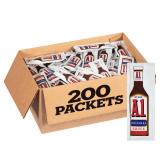 A.1. Original Steak Sauce Single Serve (0.5 oz Packets, Pack of 200) Best By: 01/21/26