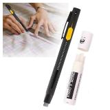 Green Tomato Fabric marker pen, suitable for sewing, washable, with replaceable refills, suitable for cotton and knitted fabrics.