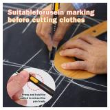 Green Tomato Fabric marker pen, suitable for sewing, washable, with replaceable refills, suitable for cotton and knitted fabrics.