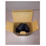 2025 Model Breathable Soft Leather Car Steering Wheel Cover for Men Women, Non-Slip, Comfortable,Universal 15 inches Steering Wheels, Black