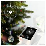 K9 Crystal Suncatcher Memorial Gifts for Loss of Loved One, Sympathy Gifts for Mom Dad Grandpa Grandma, Bereavement Gift