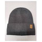 Vaxirauo Warm Winter Beanie for Men Women, Soft Fleece Lined Knit Hat Unisex Stocking Cuffed Cap for Ski & Commute