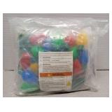 Blowata 6PCS Christmas Accessories, Light Up Christmas Necklace Headband Glasses Set, Bulb Necklace Xmas Tree Headbands Lights LED Flashing Santa Eyeglasses for Xmas Party Favors, Xmas Gifts