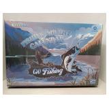 Fishing Advent Calendar, 24 Days Christmas Countdown with Fishing Tool Kit Fishing Tackle Lures, 2025 Christmas Surprise Gifts for Fisher Adult Men Teen