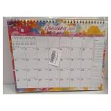 XISIDO 2026 Calendar, 2026 Wall Calendar, 18 Month Wall Calendar 2026-2027, January 2026 to June 2027 Calendar with Twin-Wire Binding, Hanging Hook and Julian Dates, 11\" X 8.5\" (Colorful)
