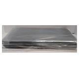 Slergut 6 Pack Plastic Table Cloth, Black Thick Tablecloths Rectangle Table Cover Disposable Waterproof Tablecloth for Halloween Party Favors Supplies Camping Decorations 54 x 108 Inch