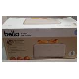 bella 4-Slice Slim Toaster Oatmilk