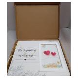 Milcier Engagement Gifts for Couples 2025, Engagement Picture Frame for Her Women, Bridal Shower, Wedding Gifts for Couples, Engagement Picture Frames 8x10 inch for Newly Engaged Couples