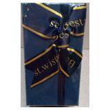 Positive Crochet Animals Appreciation Luxury Gift Set Inspirational Emotional Support Sea Turtle Desktop Decor Perfect for Couples Parents Coworkers Teachers Birthdays (Yellow (ordinary wooden base))