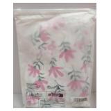 Sunny Spirit Women Casual Long Boho Maxi Beach Travel Wedding Dresses V Neck Fall Summer Spring Flowy Dress Pink Black Floral Size Large