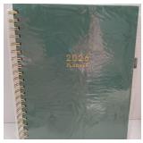 And Per Se 2026 Planner, A4 Size-Daily, Weekly & 18-Monthly Planner, Daily Schedule, Monthly Tabs, 100 GSM Thick Paper(Forest Green)