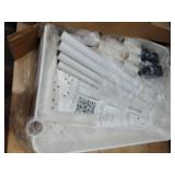 Volnamal Baby Diaper Caddy, Plastic Movable Cart for Newborn Nursery Essentials Diaper Storage Caddy Organizer for Changing Table & Crib, Easy to Assemble, Beige