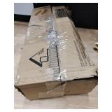 QEEIG Bathroom Floating Shelves for Wall - 15.7\" Wall Mounted Shelf Over Toilet Farmhouse Home Decor Display Bookshelf Small 15.7 x 6.7 inch Set of 2, Rustic Brown (008-40BN)