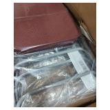 Flash Furniture HERCULES Series Premium Curved Triple Braced & Double Hinged Burgundy Fabric Metal Folding Chair