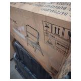 Flash Furniture HERCULES Series Premium Curved Triple Braced & Double Hinged Burgundy Fabric Metal Folding Chair